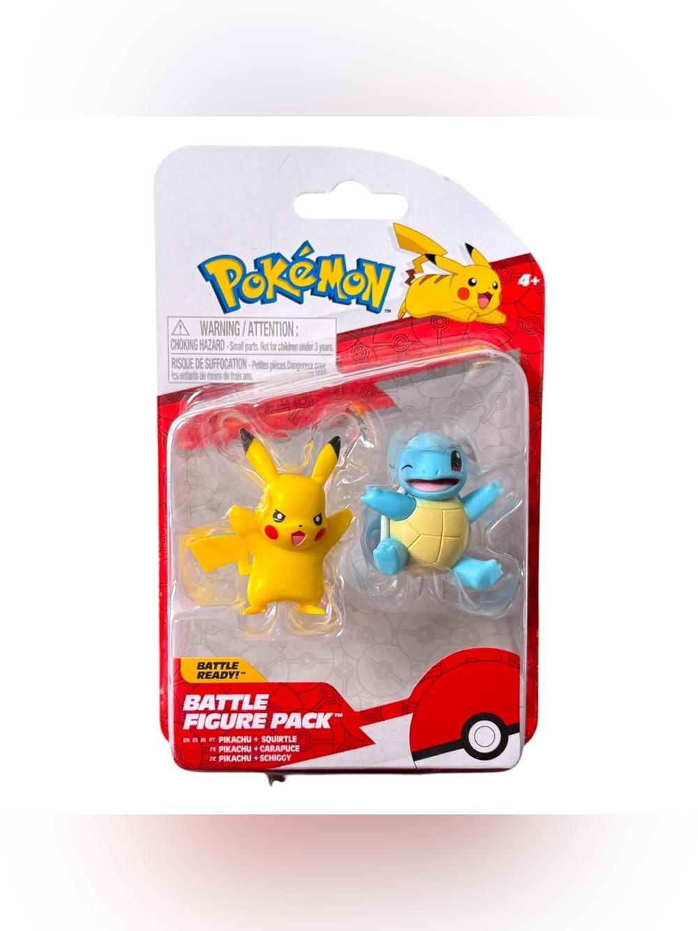 Pokemon Battle Figure Pack - Pikachu & Squirtle
